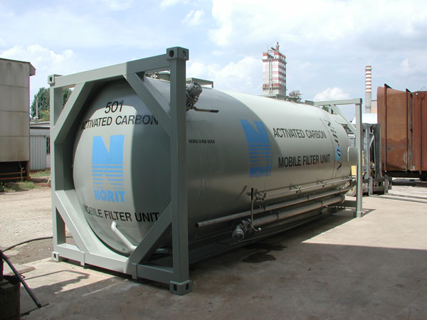 Mobile filter unit